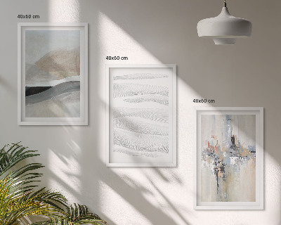 Composição de quadros moderna Padrões abstratos da Terra