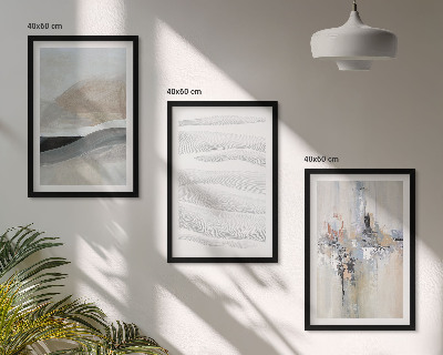 Composição de quadros moderna Padrões abstratos da Terra