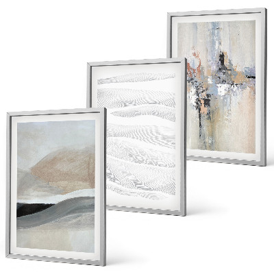 Composição de quadros moderna Padrões abstratos da Terra