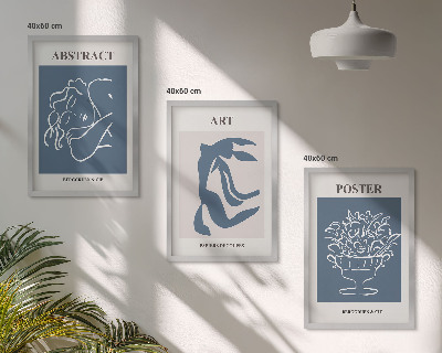 Composição de quadros moderna Os elegantes padrões abstratos de Matisse