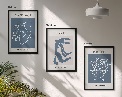 Composição de quadros moderna Os elegantes padrões abstratos de Matisse