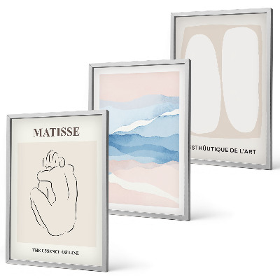 Composição de quadros moderna Formas abstratas de Matisse