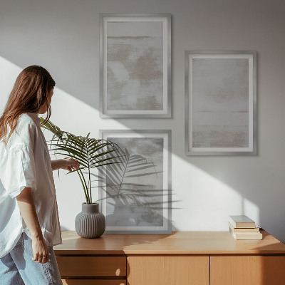 Composição de quadros moderna Texturas modernas com efeito desgastado