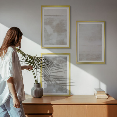 Composição de quadros moderna Texturas modernas com efeito desgastado
