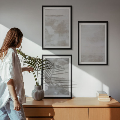 Composição de quadros moderna Texturas modernas com efeito desgastado
