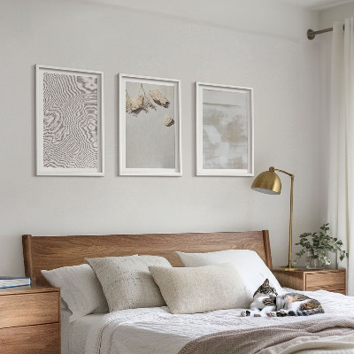 Composição de quadros moderna Textura boho de arenito