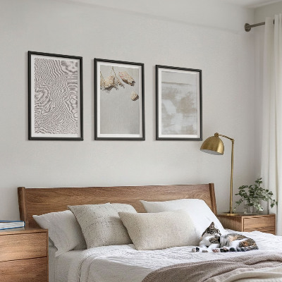 Composição de quadros moderna Textura boho de arenito