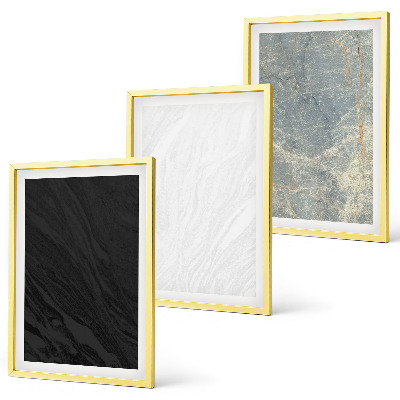 Conjunto de quadros para sala de estar As cores das elegantes estruturas de pedra