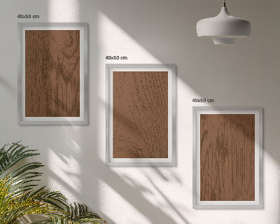 Composição de quadros moderna minimalismo na textura da casca da madeira