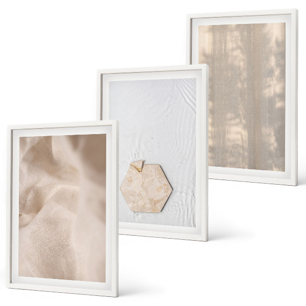 Composição de quadros moderna Texturas sutis, estilo boho, natureza.