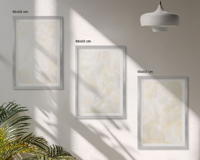 Composição de quadros moderna design de pintura com textura brilhante
