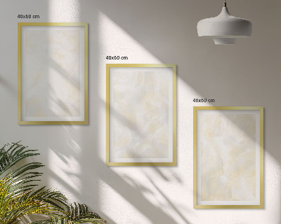 Composição de quadros moderna design de pintura com textura brilhante