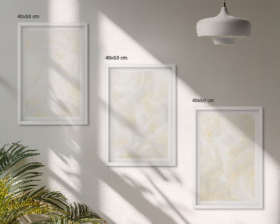 Composição de quadros moderna design de pintura com textura brilhante