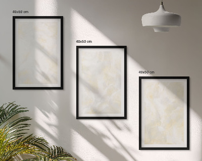 Composição de quadros moderna design de pintura com textura brilhante