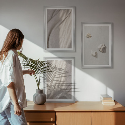 Composição de quadros moderna Detalhes da estrutura em estilo boho