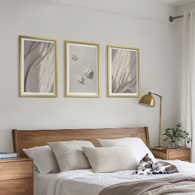 Composição de quadros moderna Detalhes da estrutura em estilo boho