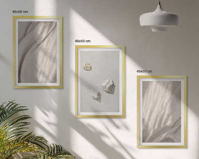 Composição de quadros moderna Detalhes da estrutura em estilo boho
