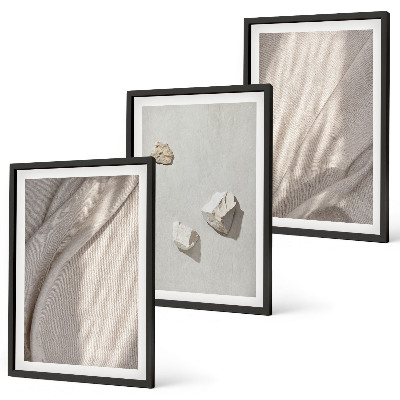 Composição de quadros moderna Detalhes da estrutura em estilo boho