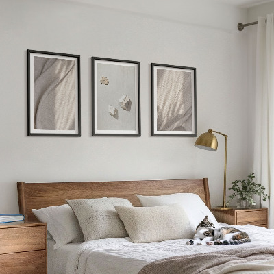 Composição de quadros moderna Detalhes da estrutura em estilo boho