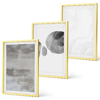 Conjunto de quadros para sala de estar Estruturas modernas abstratas
