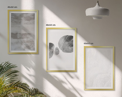 Conjunto de quadros para sala de estar Estruturas modernas abstratas