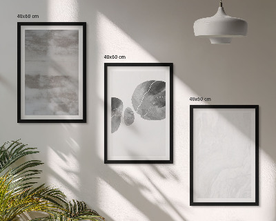 Conjunto de quadros para sala de estar Estruturas modernas abstratas