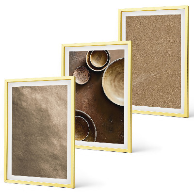 Composição de quadros moderna Estruturas minimalistas de pedra