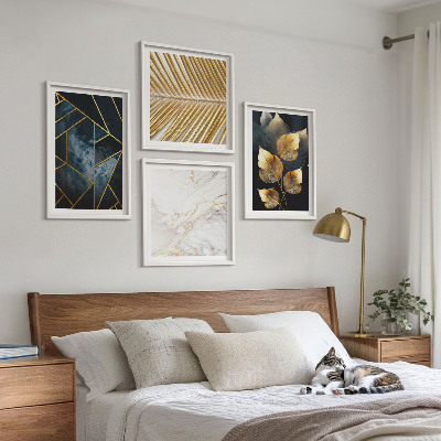 Composição de quadros Padrões de plantas modernos