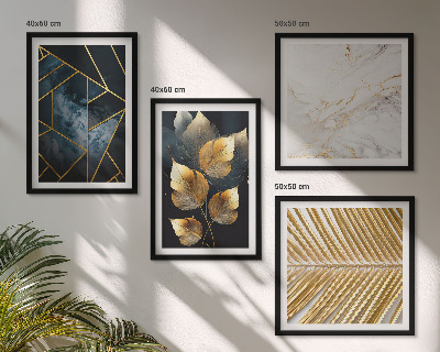 Composição de quadros Padrões de plantas modernos