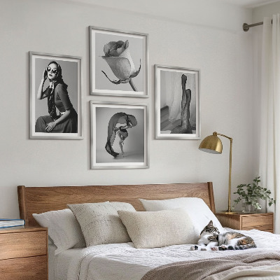 Composição de quadros Retratos elegantes de mulheres sofisticadas
