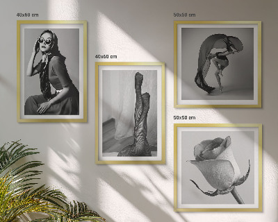 Composição de quadros Retratos elegantes de mulheres sofisticadas