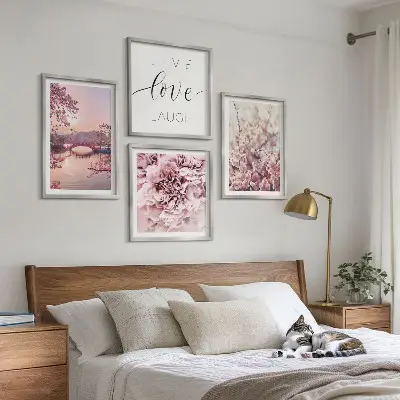 Políptico com moldura tema Ponte das Flores inspiração para a vida