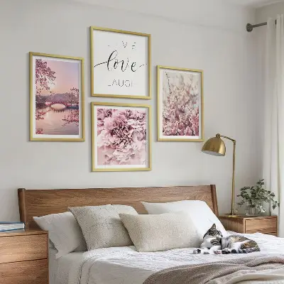 Políptico com moldura tema Ponte das Flores inspiração para a vida