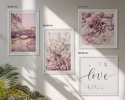 Políptico com moldura tema Ponte das Flores inspiração para a vida