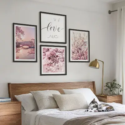 Políptico com moldura tema Ponte das Flores inspiração para a vida