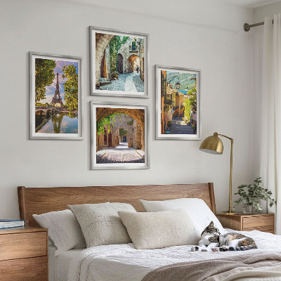 Composição de quadros Arquitetura das ruas de Eiffel
