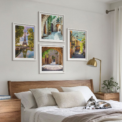 Composição de quadros Arquitetura das ruas de Eiffel
