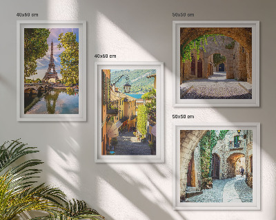 Composição de quadros Arquitetura das ruas de Eiffel