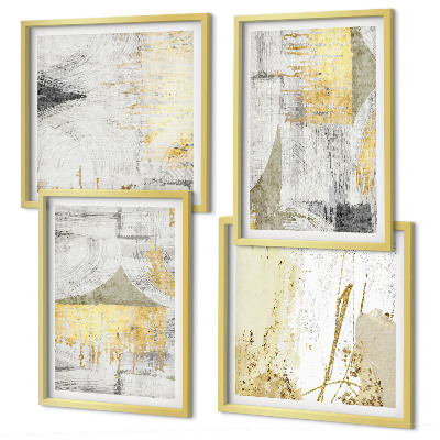 Composição de quadros Padrões minimalistas abstratos
