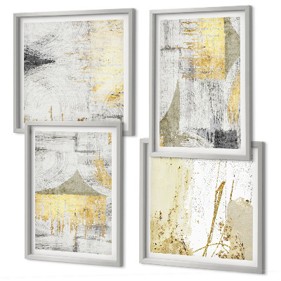 Composição de quadros Padrões minimalistas abstratos