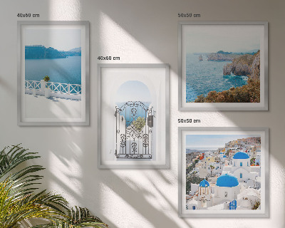 Composição de quadros Arquitetura marítima da Grécia
