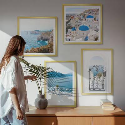 Composição de quadros Arquitetura marítima da Grécia