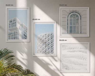 Composição de quadros geometria da arquitetura moderna