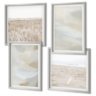 Composição de quadros Fundo abstrato com traços delicados