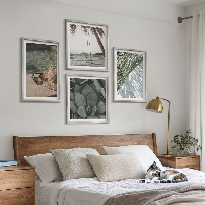 Composição de quadros Plantas tropicais para férias