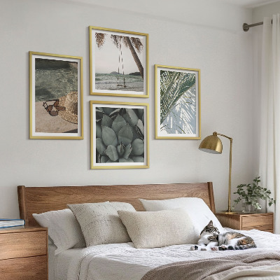 Composição de quadros Plantas tropicais para férias