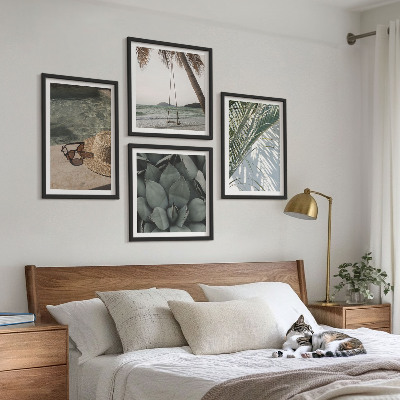 Composição de quadros Plantas tropicais para férias