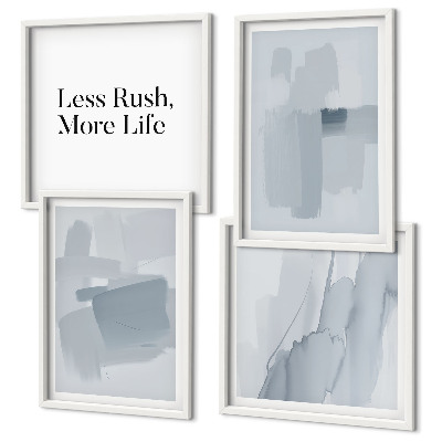 Composição de quadros Composições abstratas em aquarela