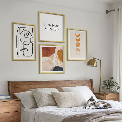 Composição de quadros Formas abstratas e cores