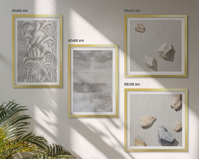 Composição de quadros Texturas minimalistas modernas